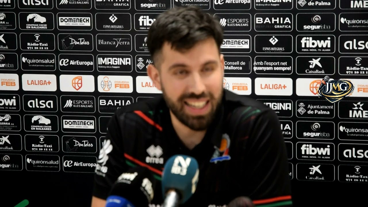 Declaraciones de Pablo Cano entrenador del Fibwi Mallorca Básket Palma