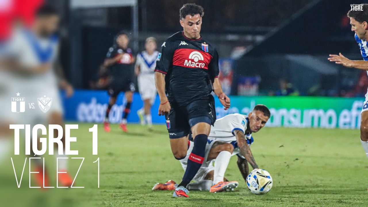 RESUMEN | Tigre 1 - 1 Vélez Sarsfield | Fecha 10 | Apertura 2026