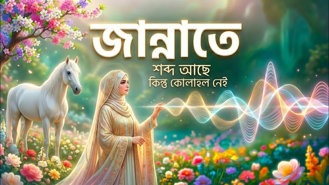🕊️ জান্নাতে শব্দ আছে, কিন্তু কোলাহল নেই | জান্নাতের শব্দ | পার্ট ৯