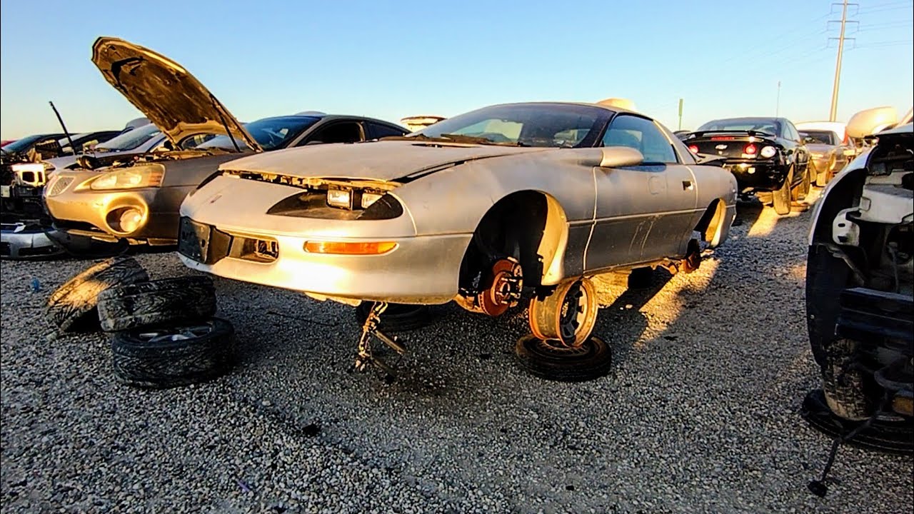 I Guess Rare Doesn't Always Mean Valuable. 1997 B4C Police Package Camaro Junkyard Find