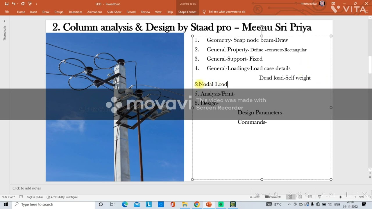 Column Analysis and Design Using Staad Pro