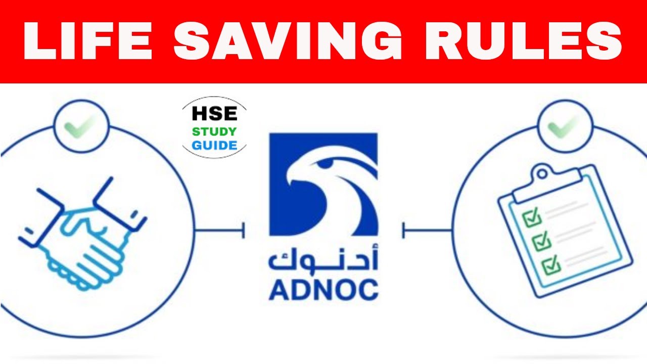 Life Saving Rules of ADNOC | LSR in Hindi | HSE Study Guide
