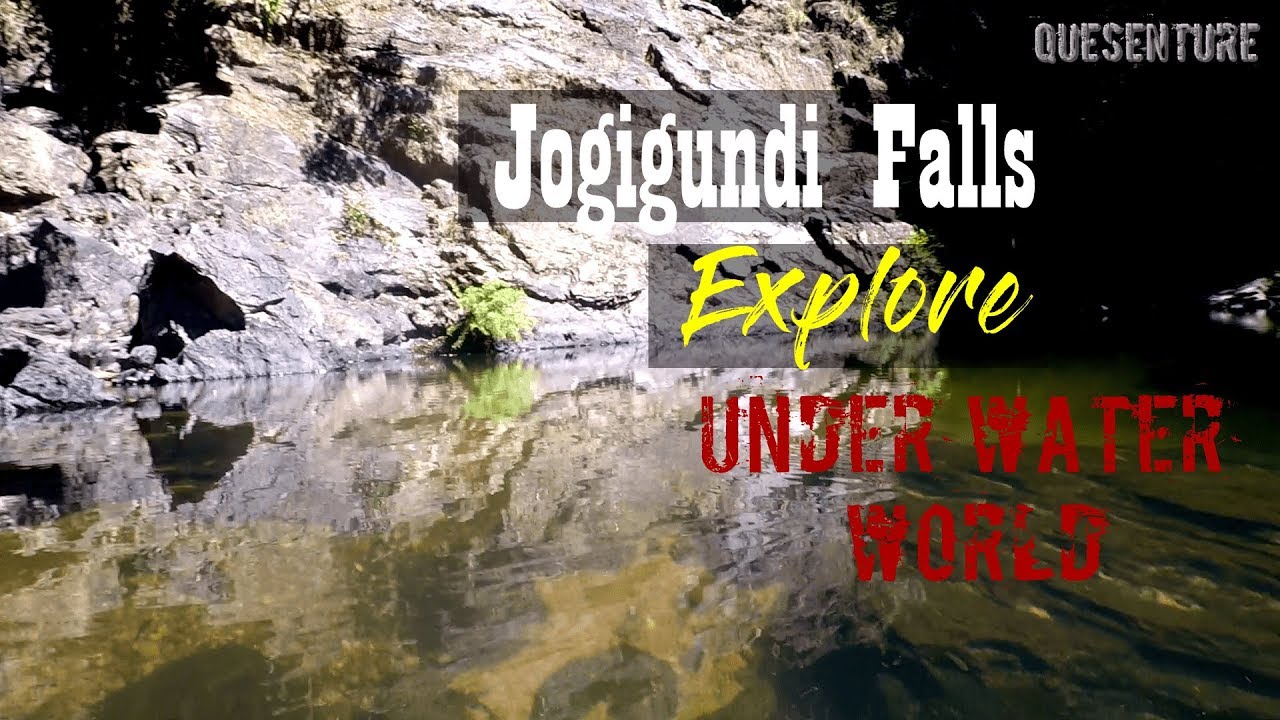 Jogigundi Falls - Agumbe| Underwater | GoPro | Feb 2018