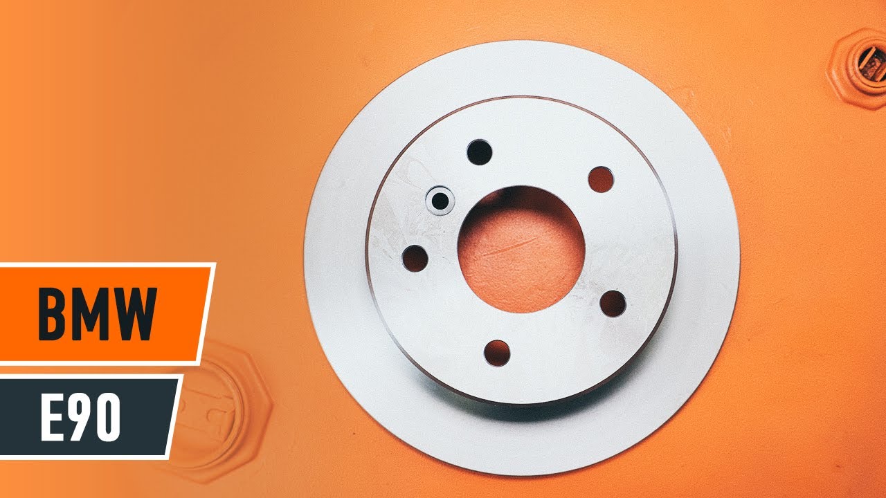 Comment remplacer des disques de frein et plaquettes de frein arrière sur BMW E90 [TUTORIEL AUTODOC]