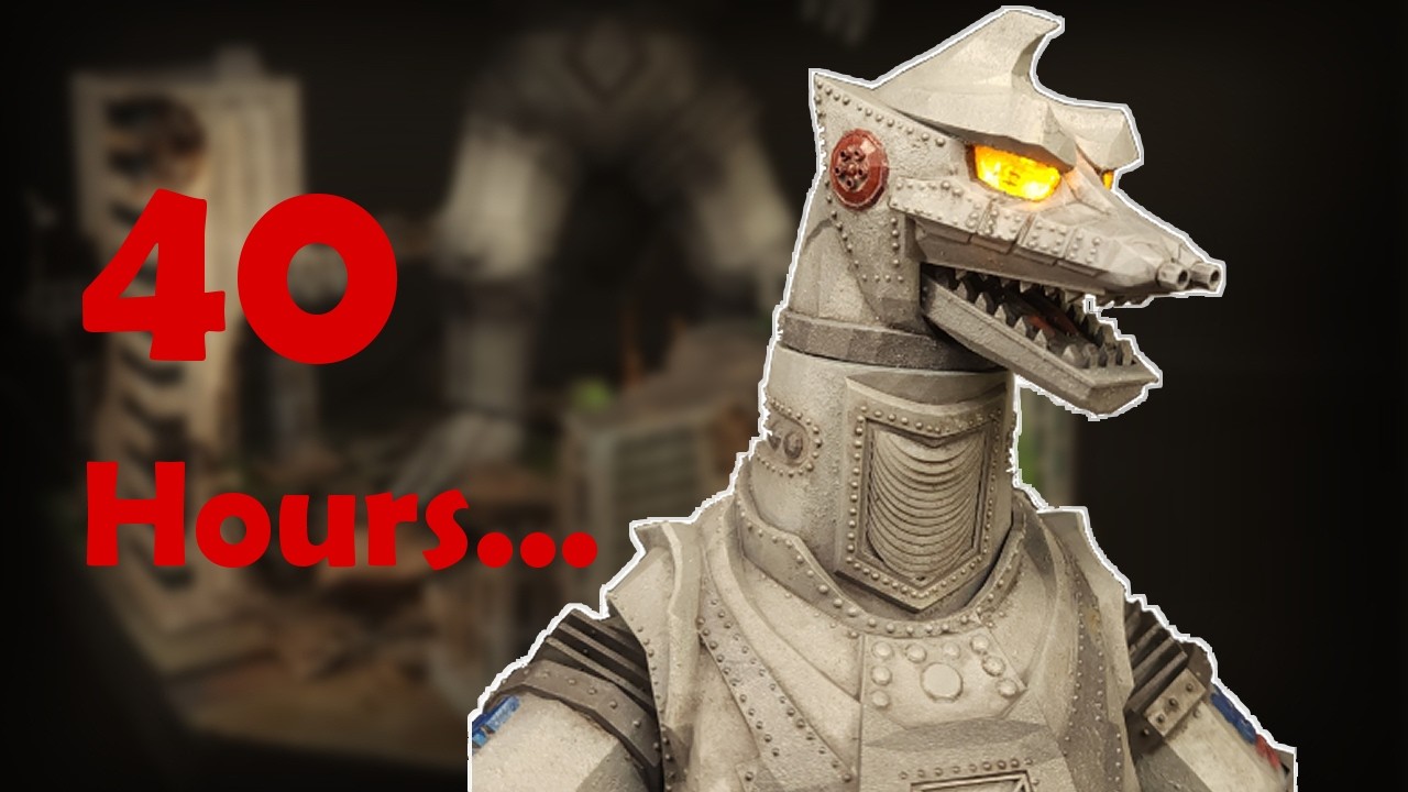 I Printed and Painted an Awesome MechaGodzilla...