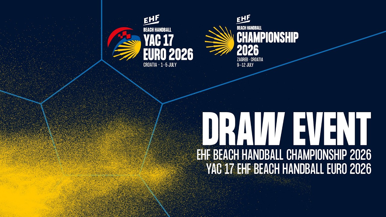 EHF Beach Handball Events 2026 | Draw