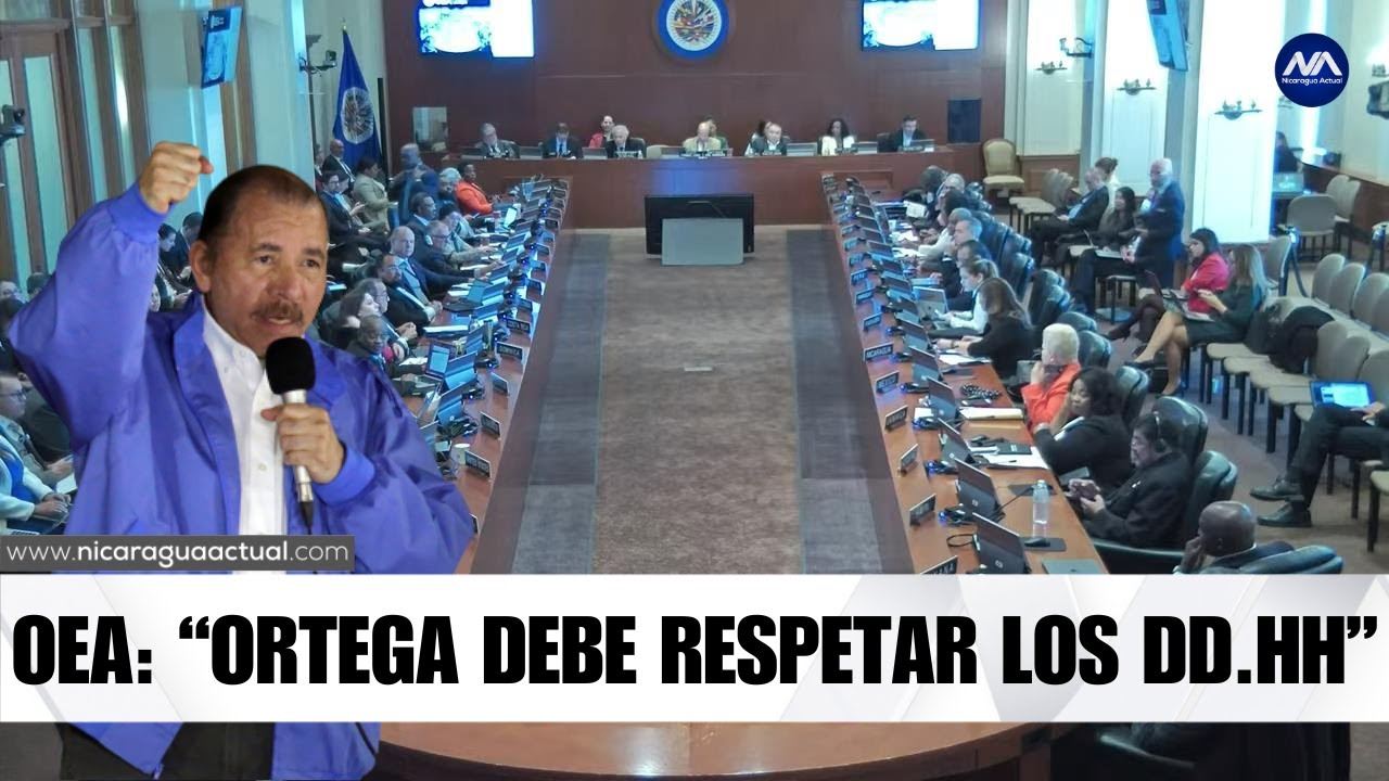 OEA: “Ortega deberá respetar los derechos humanos”