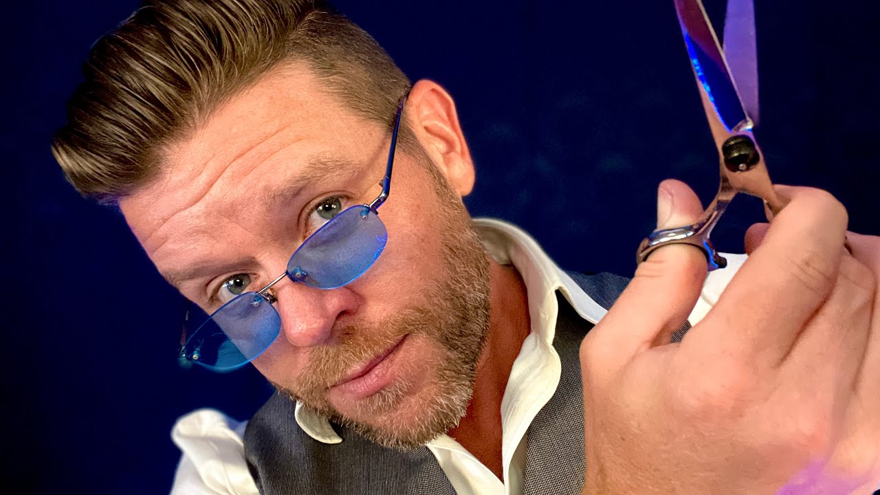 ASMR | Haircut and Shave with Helmut