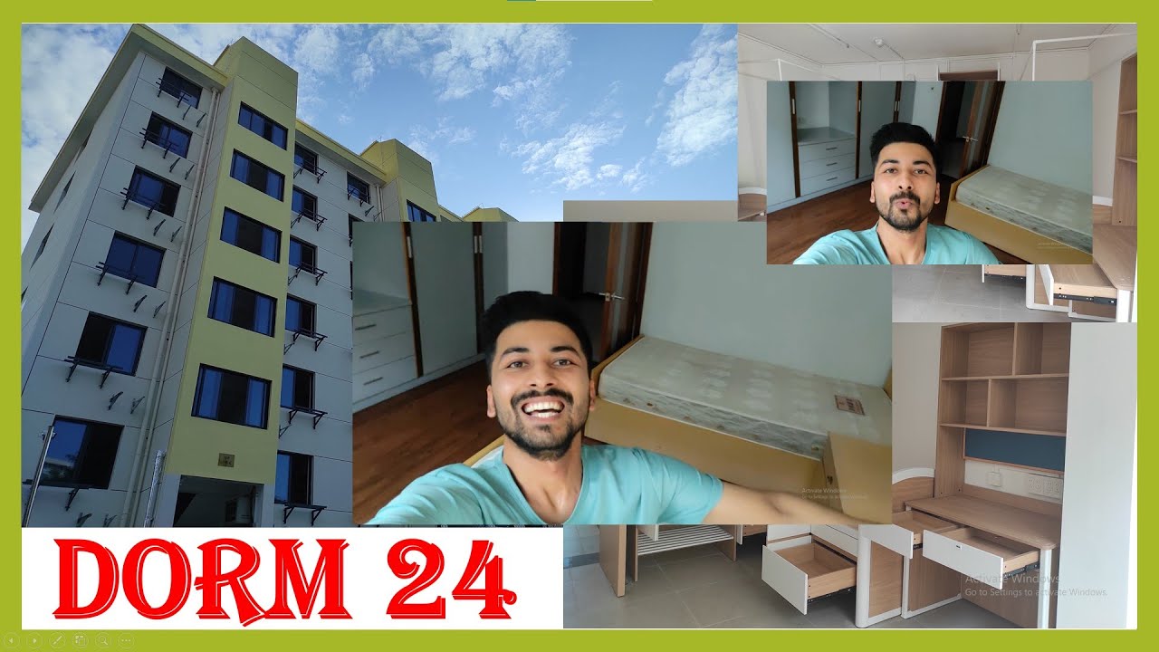 Dorm 24 with kitchen space in Zhejiang University