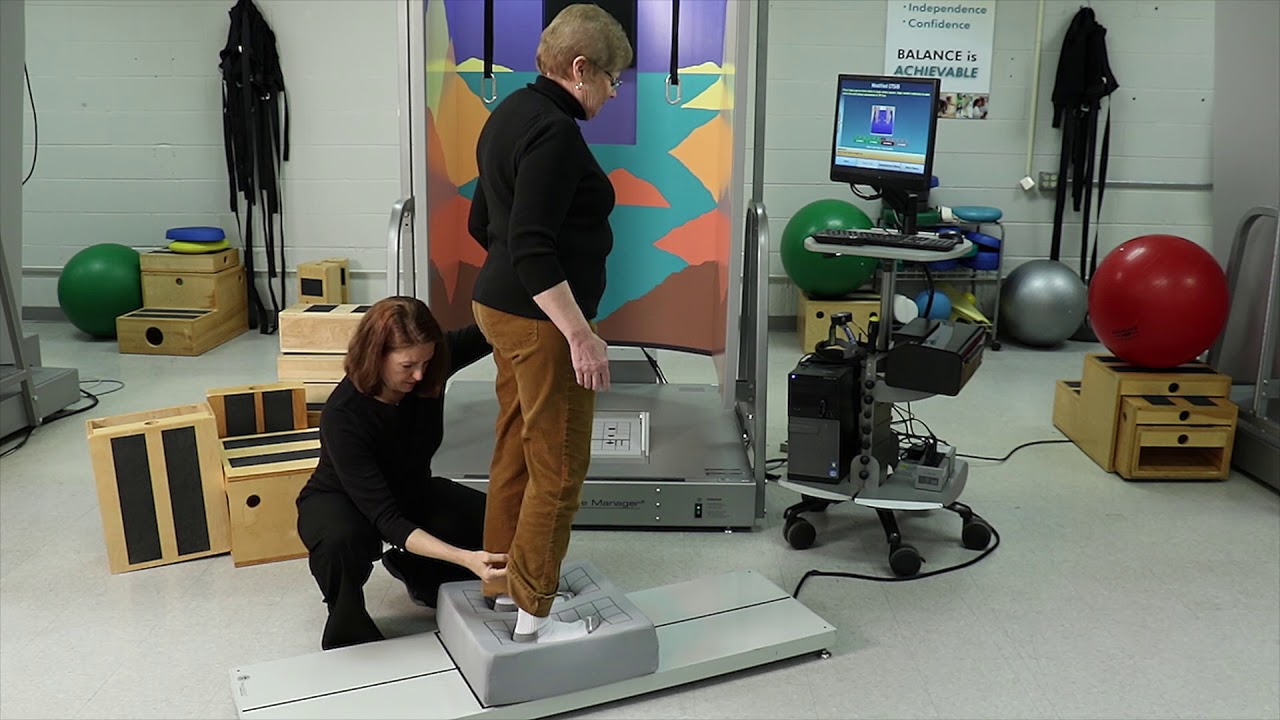 Modified Clinical Test of Sensory Interaction on Balance  mCTSIB