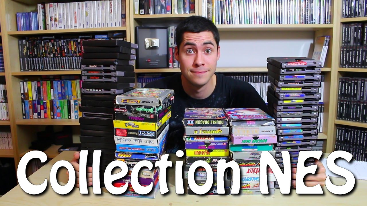 Grosse collection de jeux NES