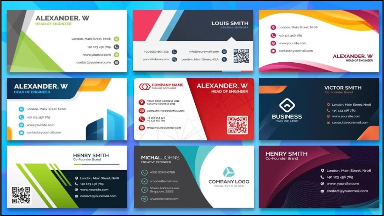 45+ Professional Business Card Design In Psd Files Free Download |Card Collection| |Sheri Sk|