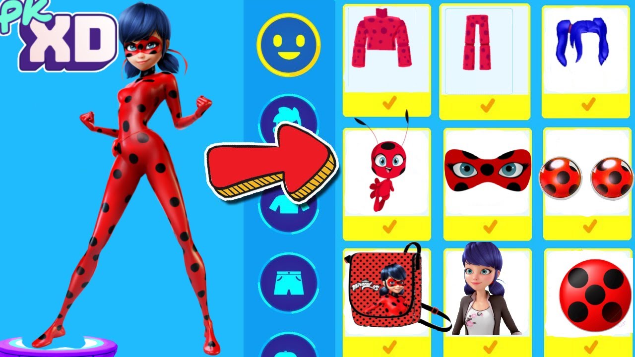 RECREATING MIRACULOUS LADYBUG IN PK XD