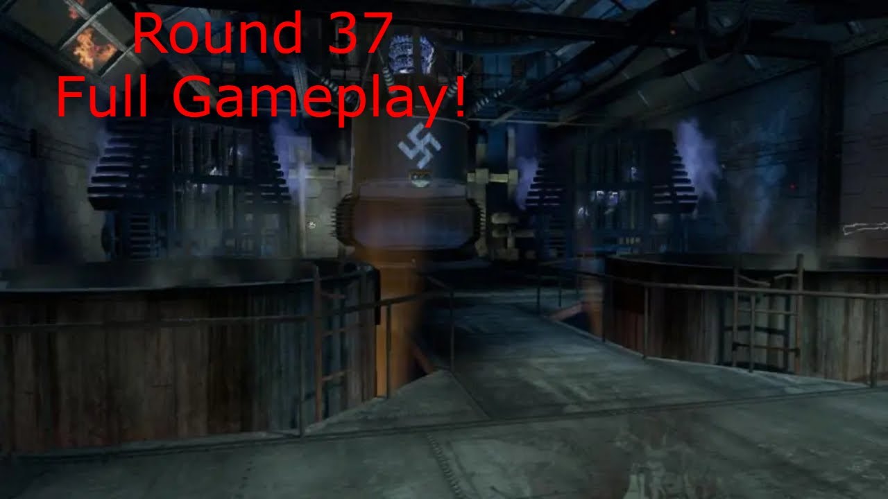 Black Ops Der Riese Zombies High Round Attempt 1 - Round 37