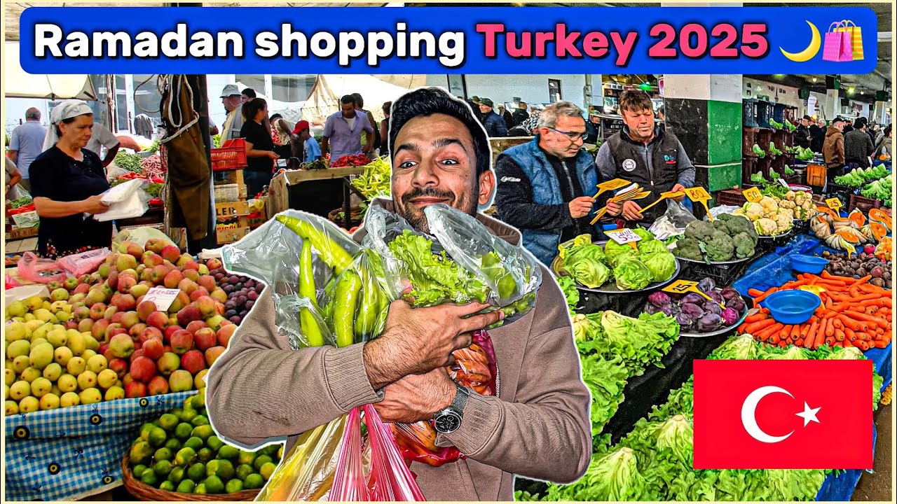 Первый шопинг в Турции на Рамадан 2025 🇹🇷 | Турецкий местный базар в Рамадан🌙✨