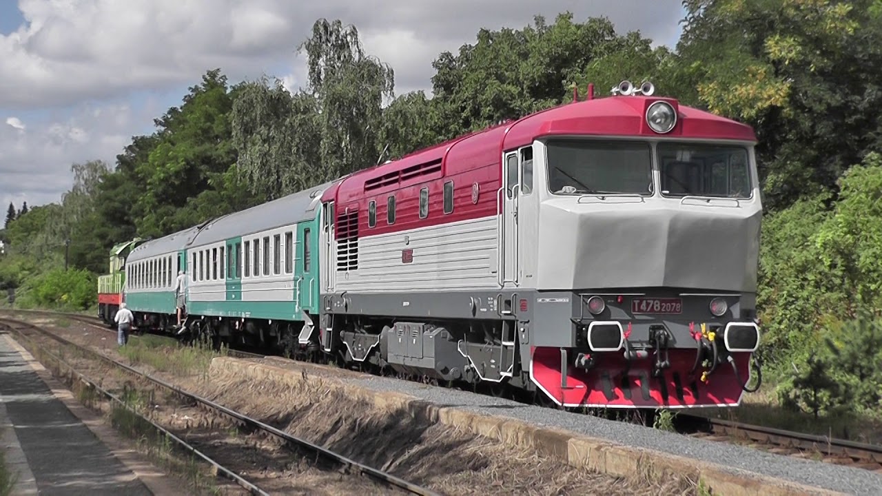 Locomotives  T478.2078 a T669.1130