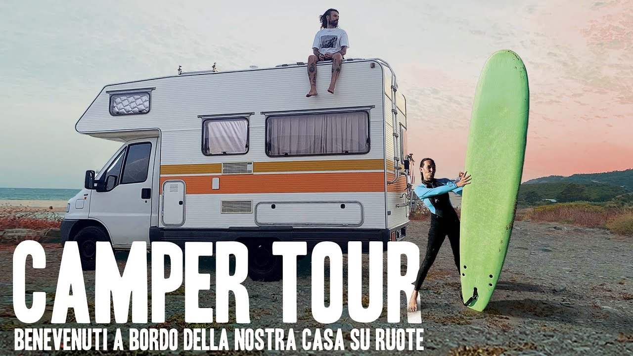 TOUR DEL NOSTRO CAMPER: tutti i lavori fatti! - camper CI Fiat Ducato ‘98