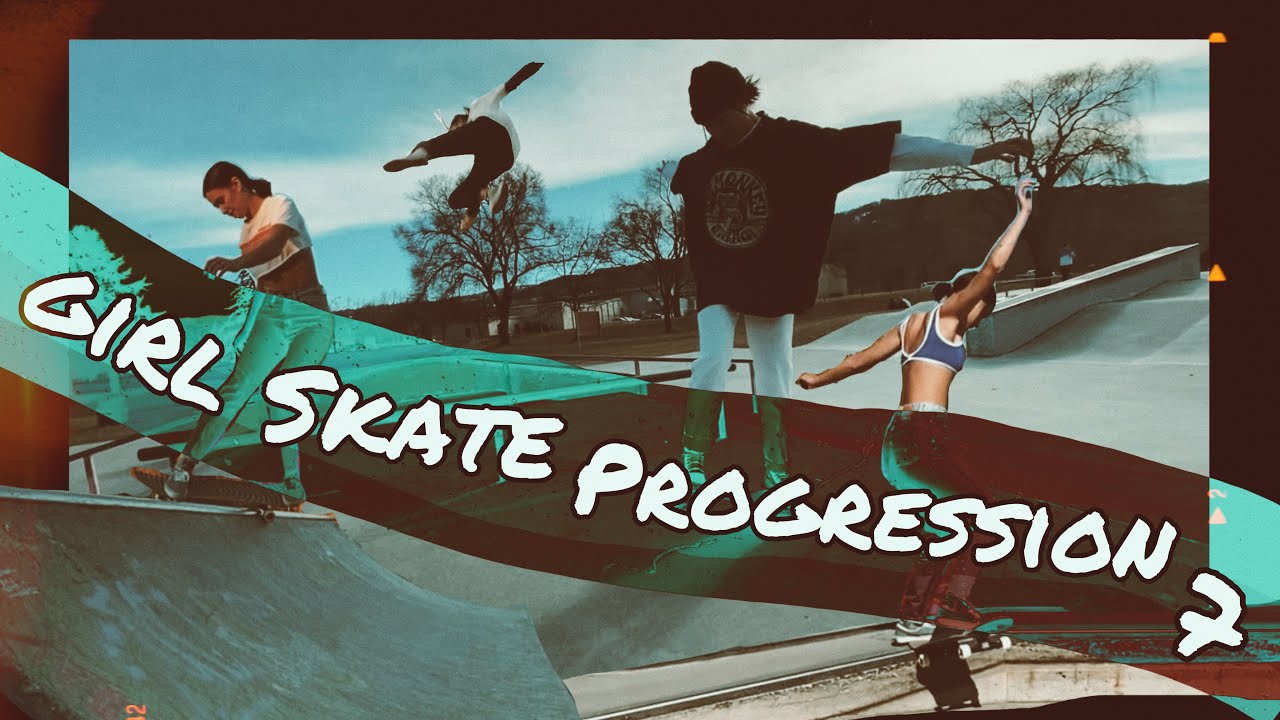 Girl Skate Progression 7 ✨ - manuals, tail stalls, feebles