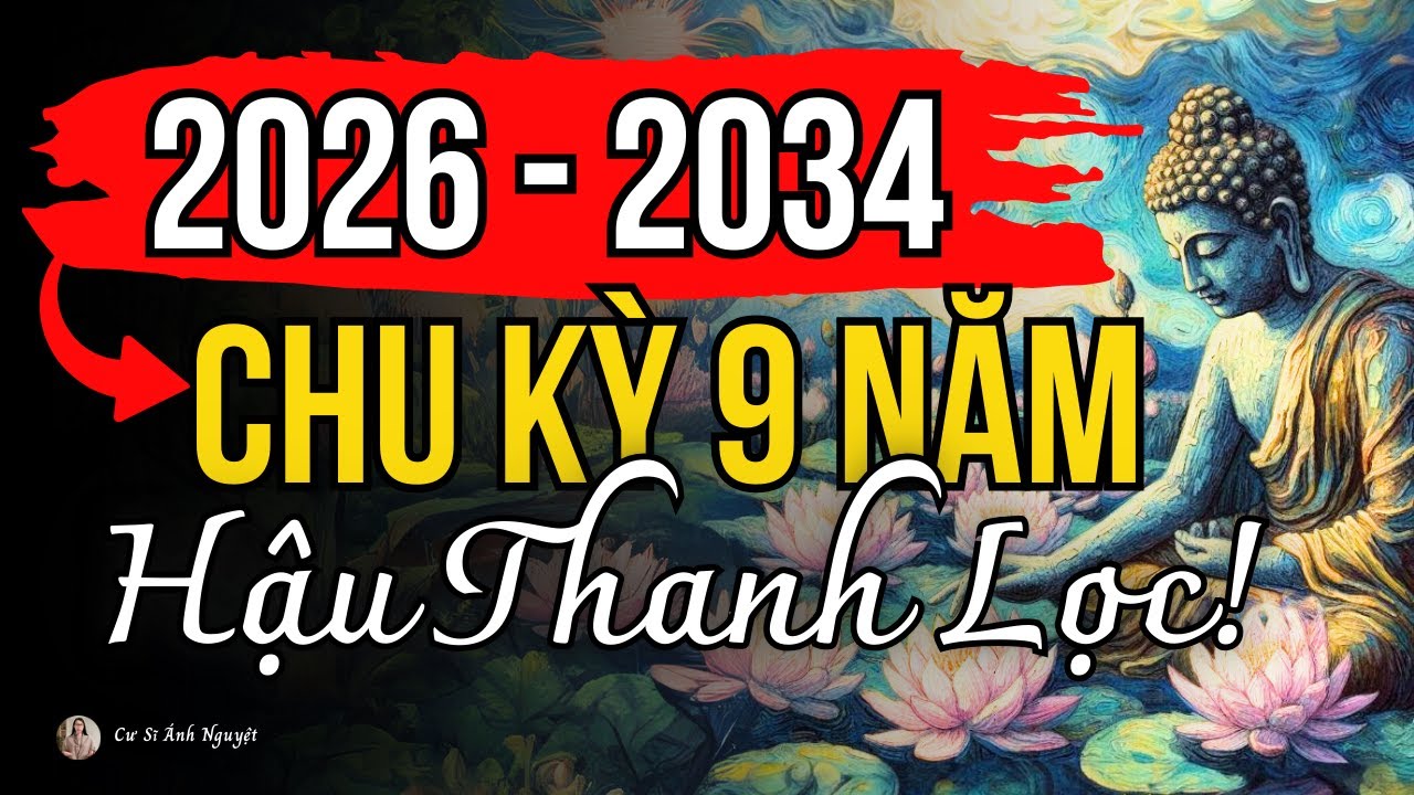 Giải Mã Chu Kỳ 9 Năm Hậu Thanh Lọc, Bí Ẩn Vận Trình Cuộc Đời Bạn | Cư Sĩ Ánh Nguyệt