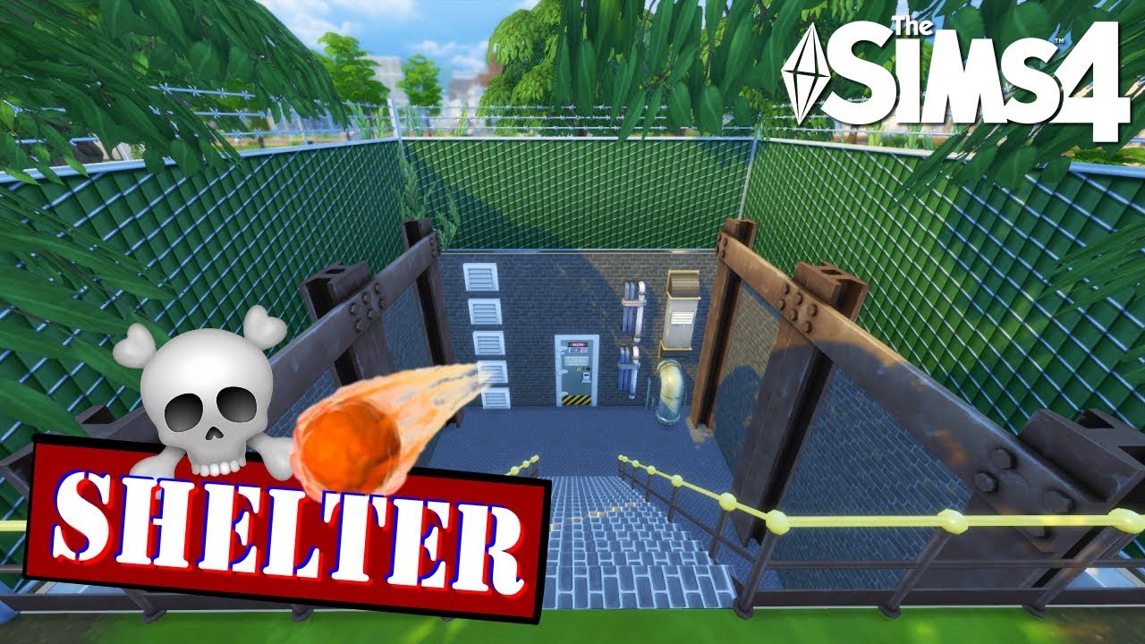Refugio antibombas 😱💣💥 The Sims 4 Speed Build (Bomb Shelter)