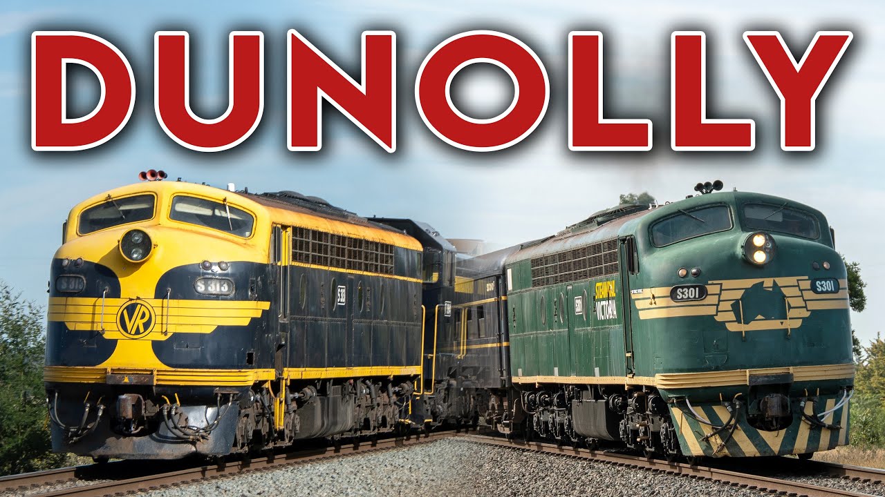 Classic Diesels in the Victorian Countryside! (Steamrail's Dunolly Diesels Tour) | S301, T364, S313