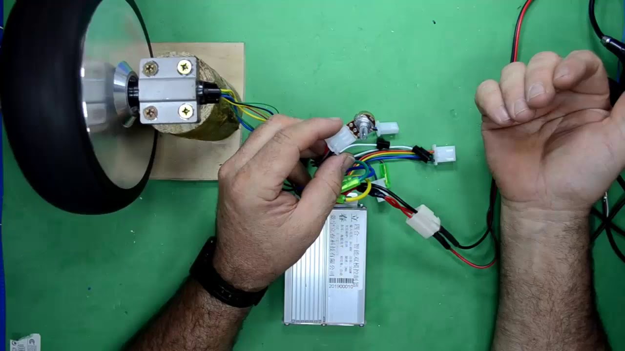 Usa un potenciómetro para acelerador en controladora motores brushless