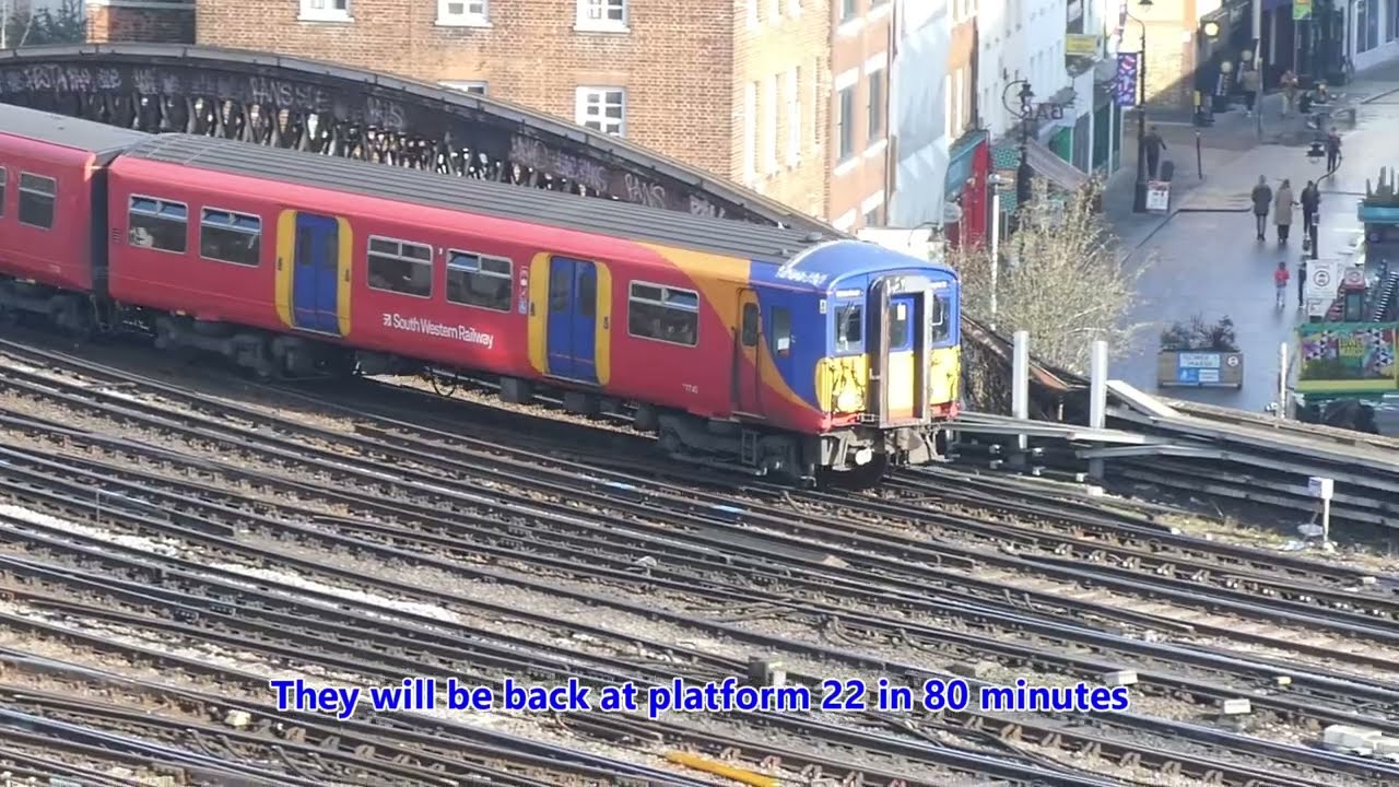 Boogies Trains at: London Waterloo - 15 February, 2023 - Part Two