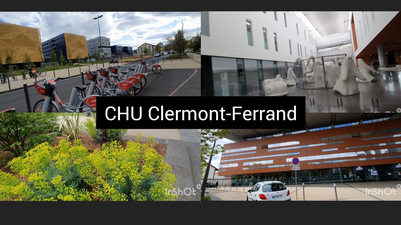 Centre hospitalier universitaire à Clermont-Ferrand #france #CLERMONT-FERRAND