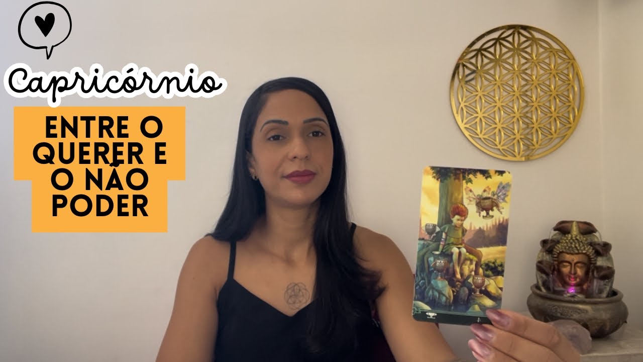❤️♑️ Capricórnio | Ela(e) quer você, mas está presa(o) ao que não pode mudar no momento✨
