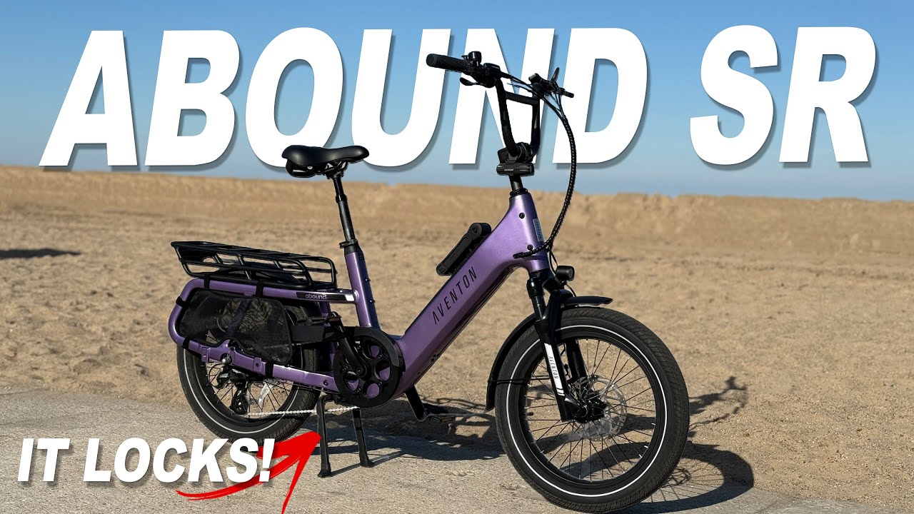 Aventon Abound SR: худший кошмар угонщика велосипедов!
