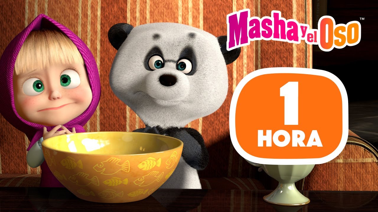 Masha y el Oso  😎🐼 Mejor competición de hermanos ⭐ 1 hora ⭐ Dibujos animados 🎬 Masha and the Bear
