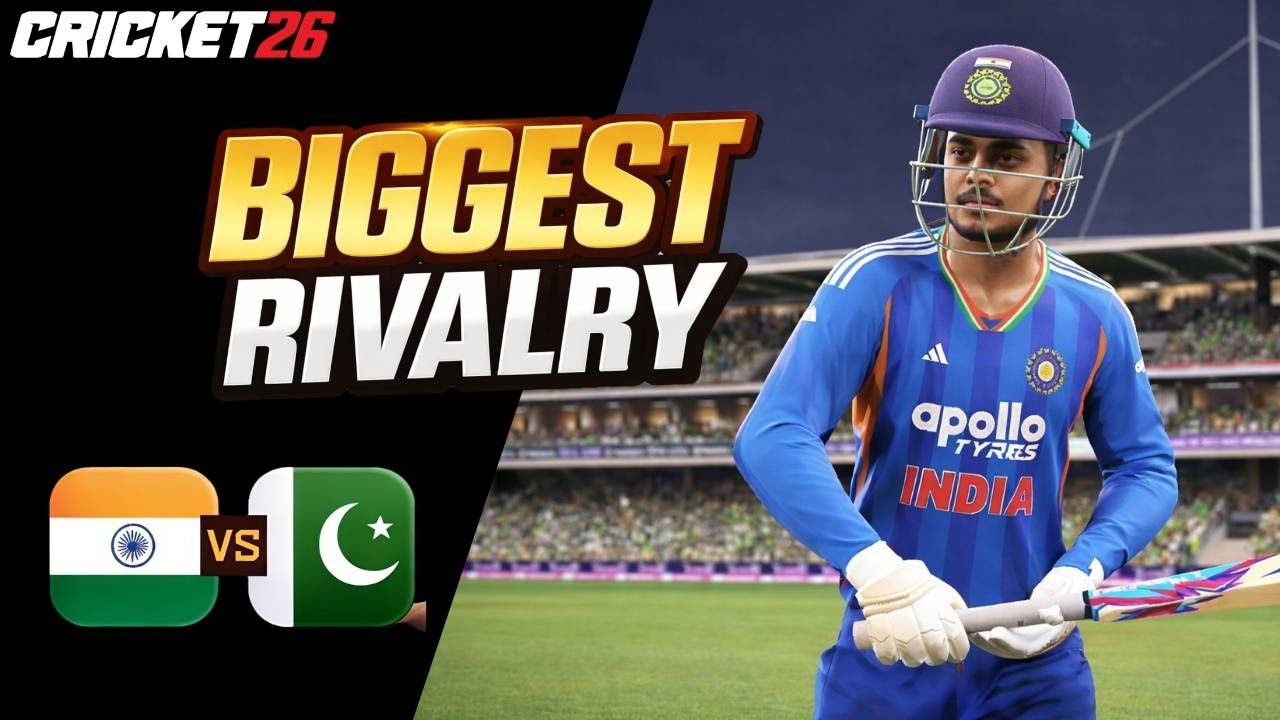 🔥 INDIA vs PAKISTAN – The Biggest Rivalry in Cricket 26! 🇮🇳🇵🇰