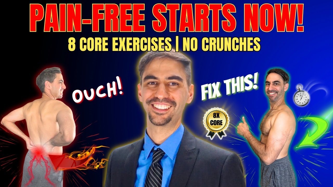 8 Core Exercises That FIX Lower Back Pain FAST (Beginner-Friendly!)