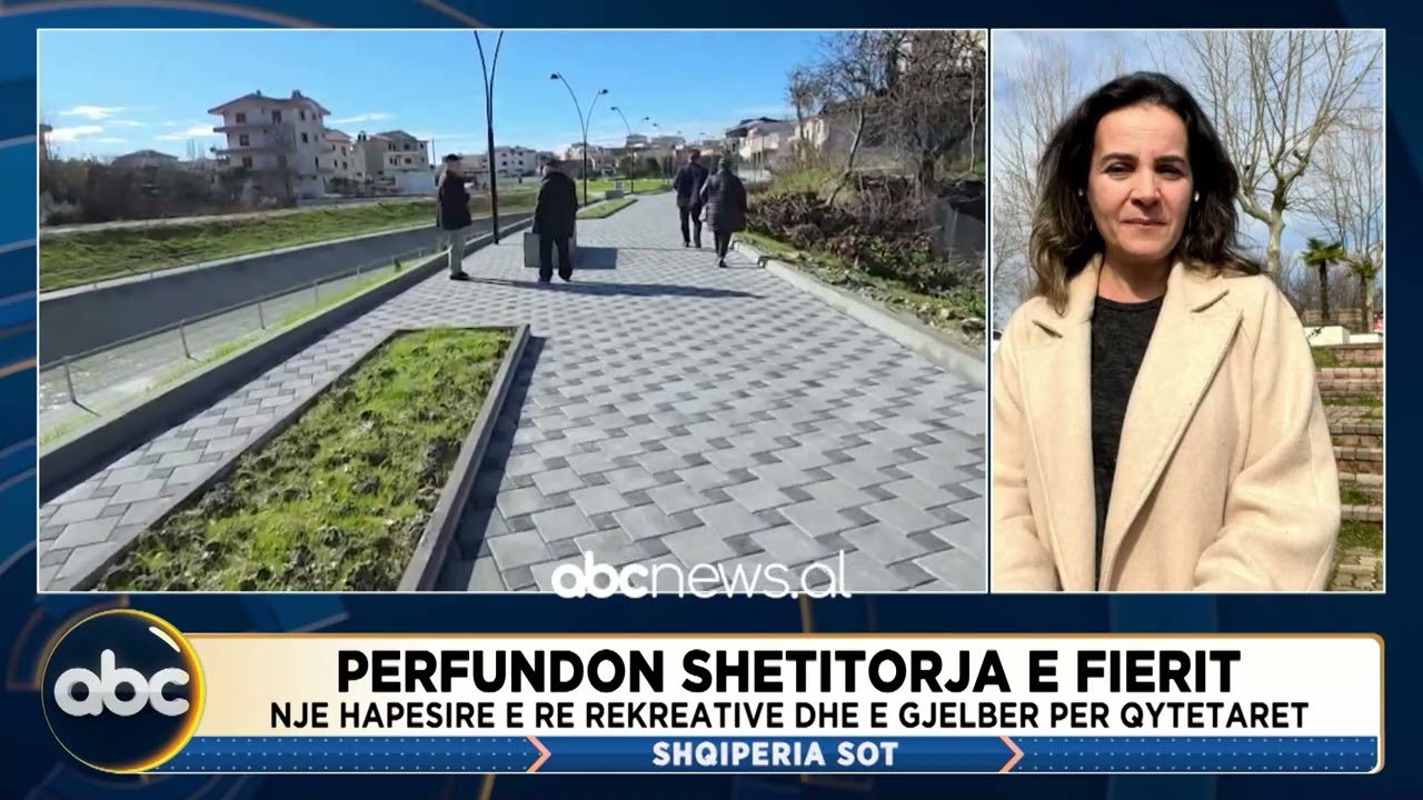 Përfundon shëtitorja e Fierit/ Një hapësirë e re rekreative dhe e gjelbër për qytetarët