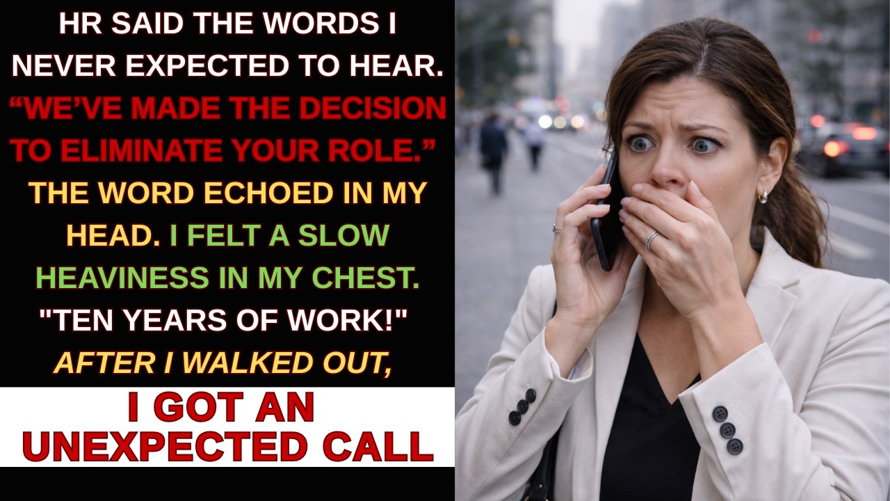 I Stayed When Everyone Else Quit — They Let Me Go Without Warning… Not Long After, I Got an...