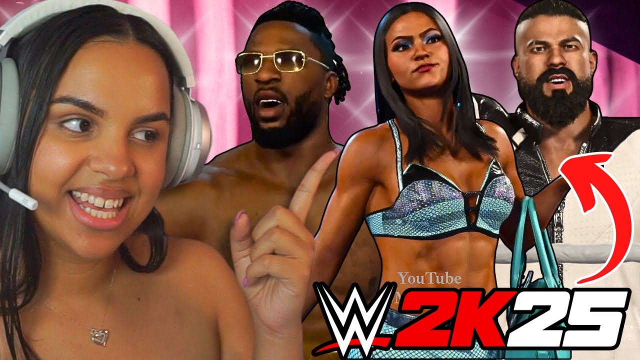 WWE 2K25 INTERGENDER ROYAL RUMBLE!! FULL MATCH!!