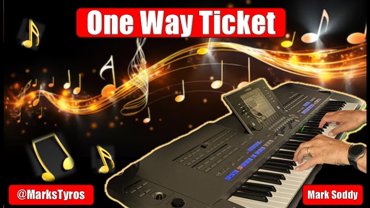 One Way Ticket - Eruption - cover by Mark Soddy on Yamaha Tyros 5