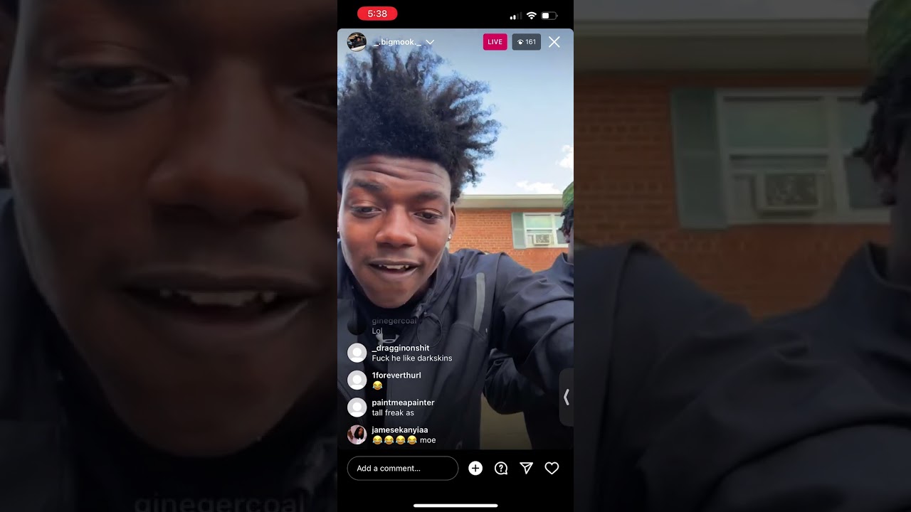 BabyJamo IG Live With Mook On 37th Bidding #dmv #dc
