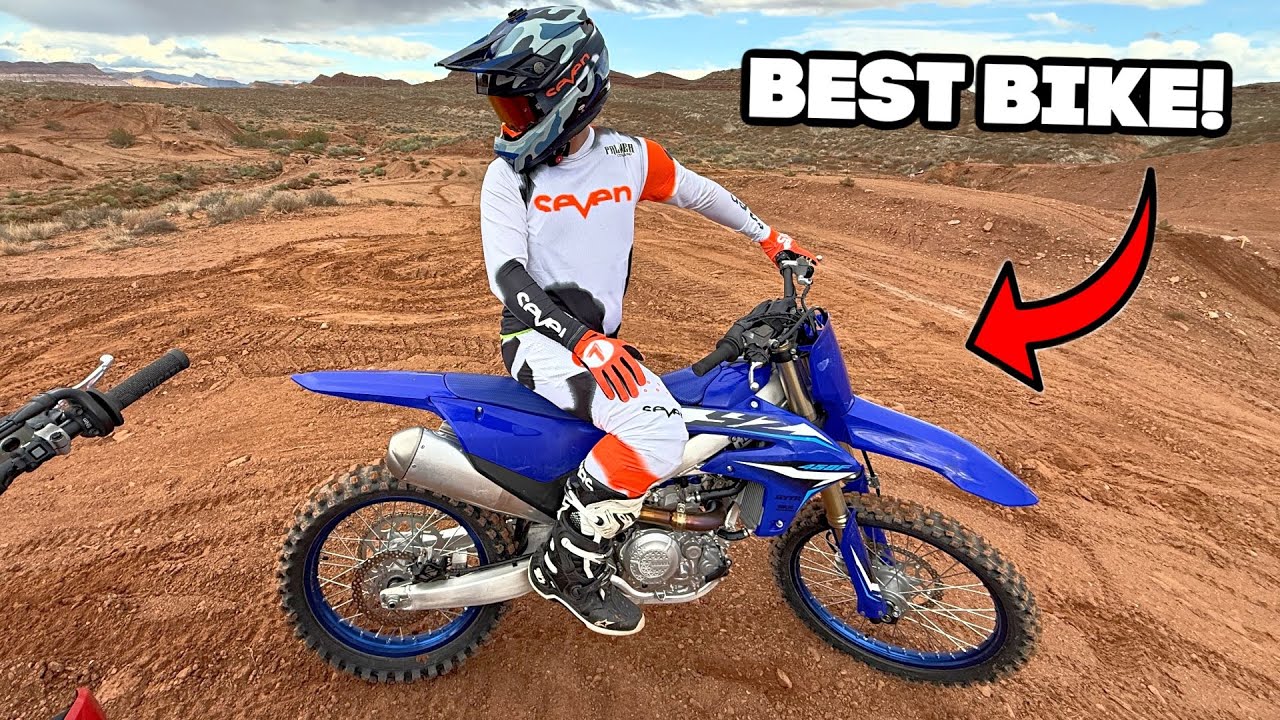 Катаюсь на СОВЕРШЕННО НОВОМ мотоцикле для мотокросса Yamaha 450 2026 года!