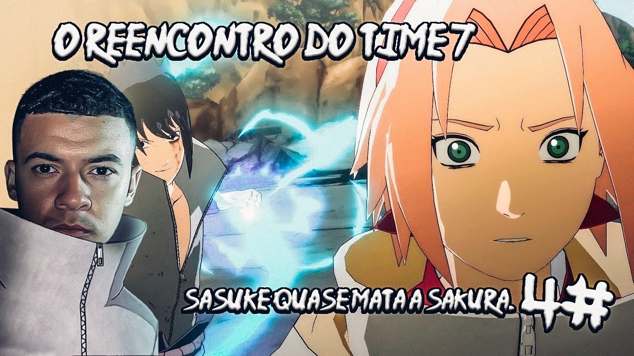 Naruto Shippuden: Ultimate Ninja Storm 3 -O REENCONTRO DO TIME 7 - SASUKE QUASE MATA A SAKURA! - #4