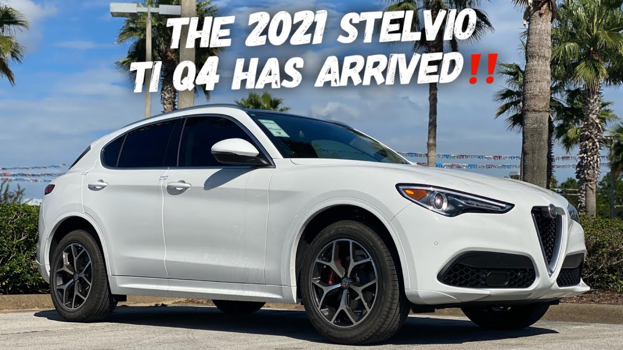 The First 2021 Alfa Romeo Stelvio Ti Q4 Has Arrived!