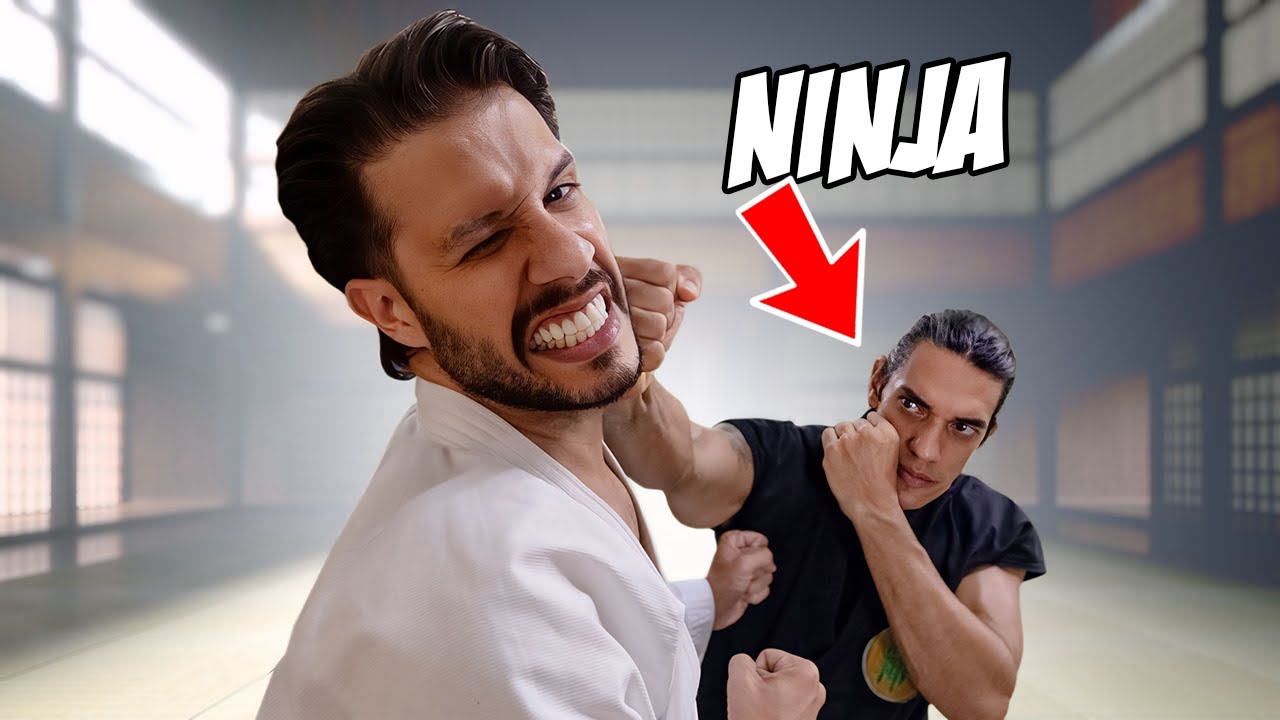 O que acontece quando um faixa preta encontra um NINJA