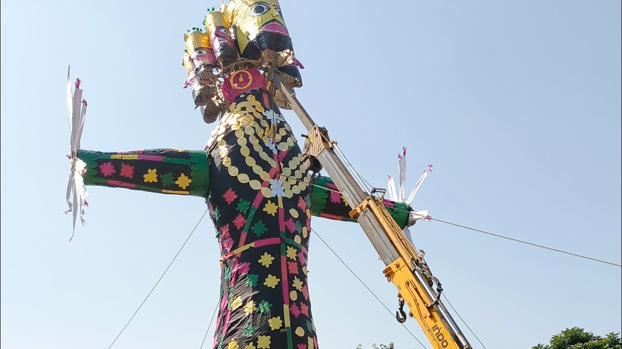 ravan, dussehra ground in Yamuna Nagar