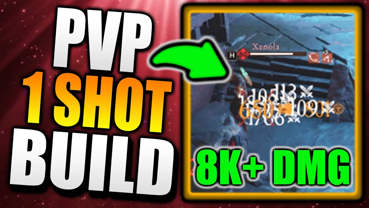New World PVP 1 SHOT BUILD! 8k+ DMG INSTA KILLS! INSANE PVP BUILD in New World! Rapier PVP BUILD!