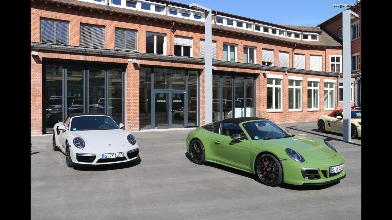 Exclusive visit of the Showroom of Porsche Exclusive Manufaktur - 4Legend.com