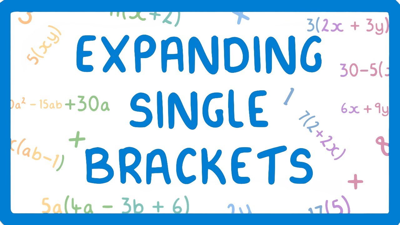 GCSE Maths - How to Expand Single Brackets (2026/27 exams)