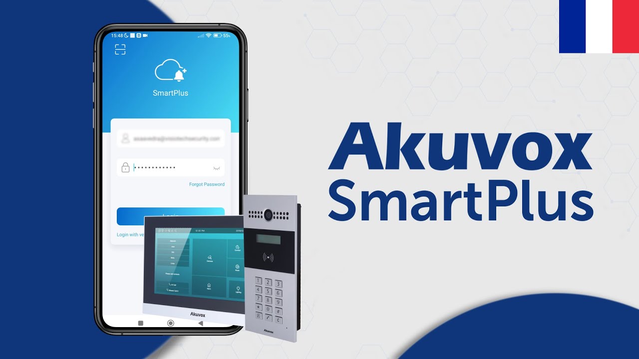 Akuvox Cloud Partie 4 : Configuration de l'application mobile SmartPlus