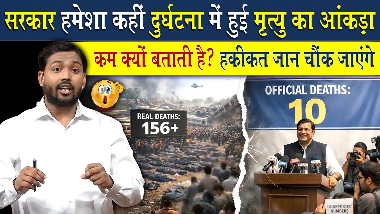 किसी दुर्घटना में मरे लोगों की संख्या सरकार हमेशा कम क्यों बताती है?