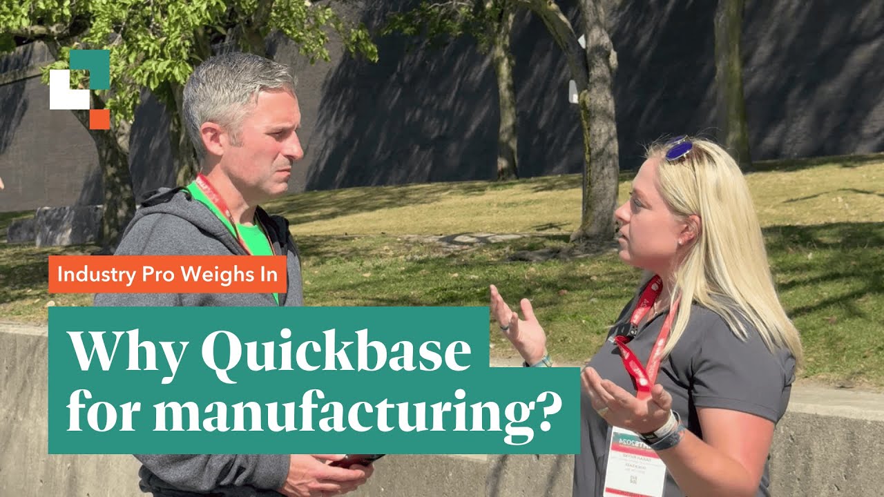 Why Quickbase for Manufacturing?