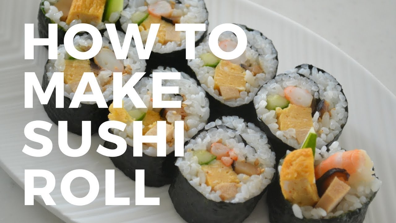 How to make ★Sushi Roll★ 巻き寿司＆恵方巻の作り方（EP37）